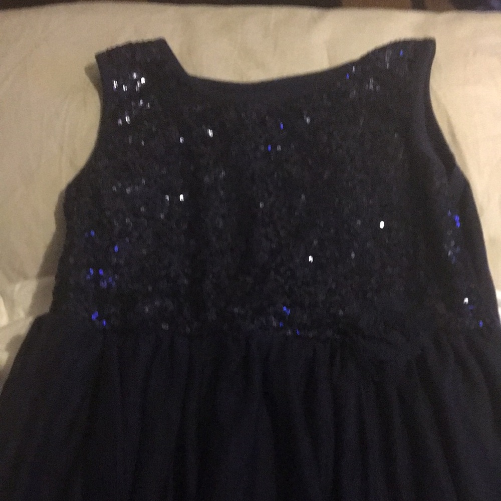 Blue dress